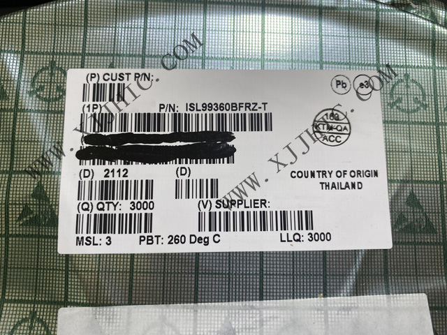 瑞薩進口原裝 ISL99360BFRZ ISL99360 全、半橋驅(qū)動器 QFN
