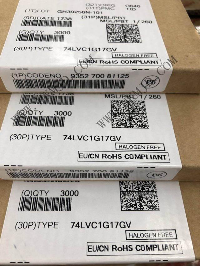NXP 74LVC1G17GV 邏輯緩沖器，驅(qū)動(dòng)器，接收器，收發(fā)器