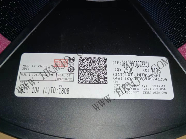 【供應(yīng)TI汽車放大器】OPA2991QDGKRQ1 40V、4.5MHz 低噪聲運算放大器