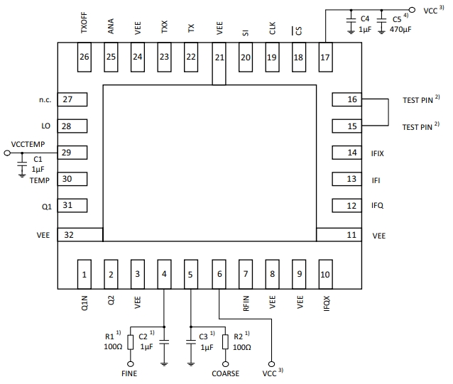 回收，供應BGT24ATR11（Infineon）一款用于信號產(chǎn)生和接收的硅鍺MMIC