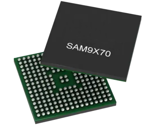 Microchip SAM9X75-I/4PB超低功耗微處理器（MPU） 、運(yùn)行頻率高達(dá)800MHz。