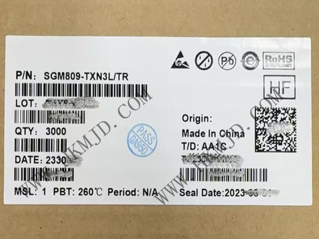 SGM809-TXN3L：低功耗微處理器監(jiān)控電路，3.08V 精準(zhǔn)電壓監(jiān)測