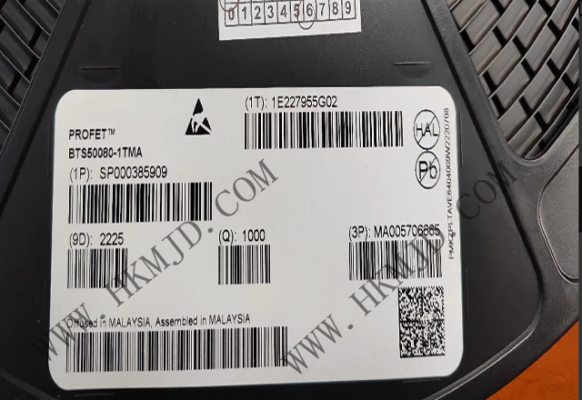 BTS50080-1TMA 英飛凌單通道高壓側(cè)電源開關(guān)，具有嵌入式保護(hù)功能